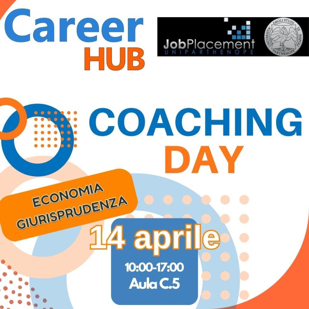 Coaching Day | 14 Aprile | Economia e Giurisprudenza